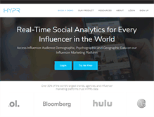 Tablet Screenshot of hyprbrands.com